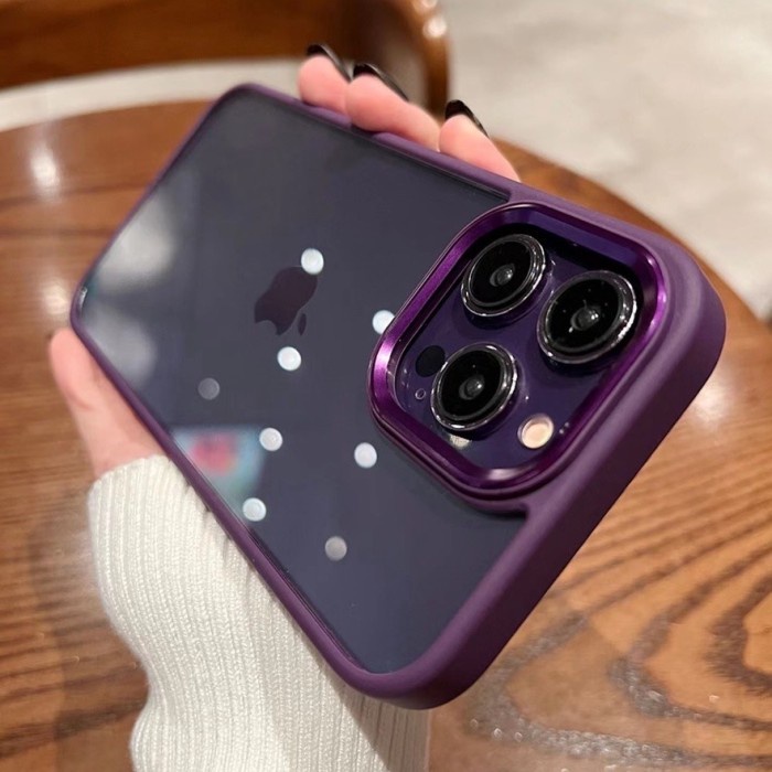 DEEP PURPLE STEELHYBRID CHROME CASE IPHONE 14 13 12 11 PRO MAX PLUS