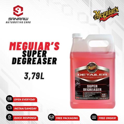 Meguiars Super Degreaser D10801 ( Pembersih Ruang Mesin Noda Oli )
