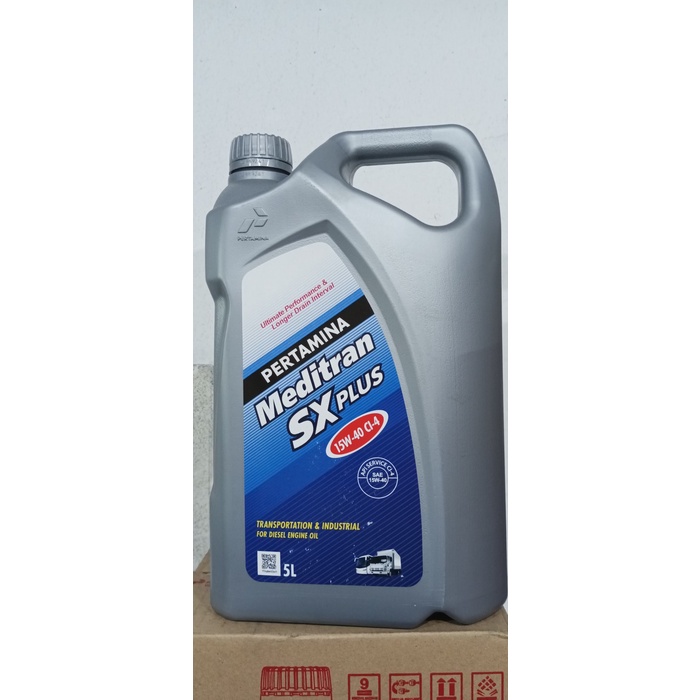 READY PERTAMINA - MEDITRAN SX PLUS - SAE 15W-40 - API CI - 4 - 5 LITER