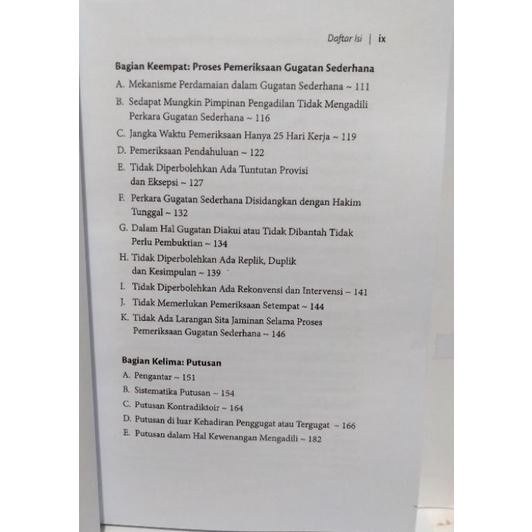 

SALE !!! BUKU GUGATAN SEDERHANA TEORI PRAKTIK DAN PERMASALAHANNYA READYY