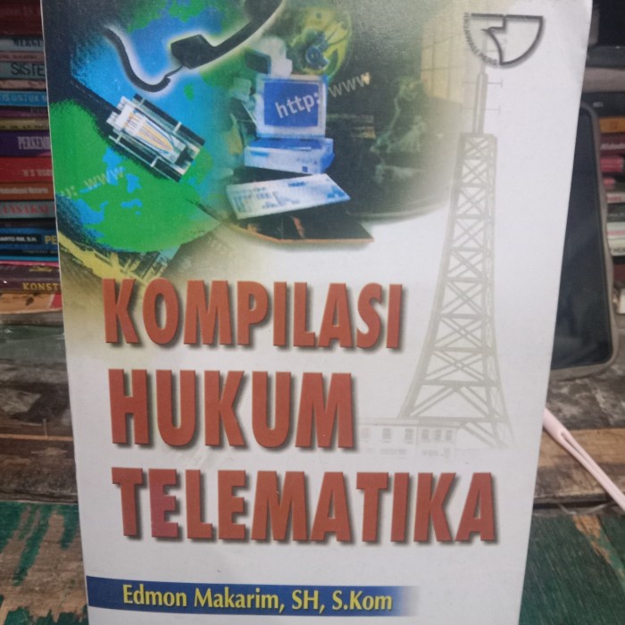 

SALE !!! KOMPILASI HUKUM TELEMATIKA BY EDMON MAKARIM READYY