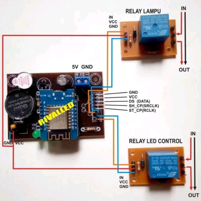 Controller Jws Sevent 7 Segment Wifi Web