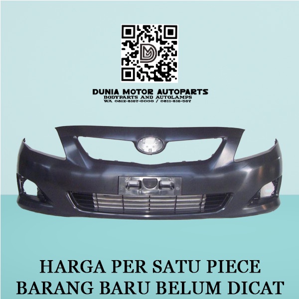 BUMPER BEMPER DEPAN COROLLA ALTIS 2008 2009 2010 BARU IMPORT