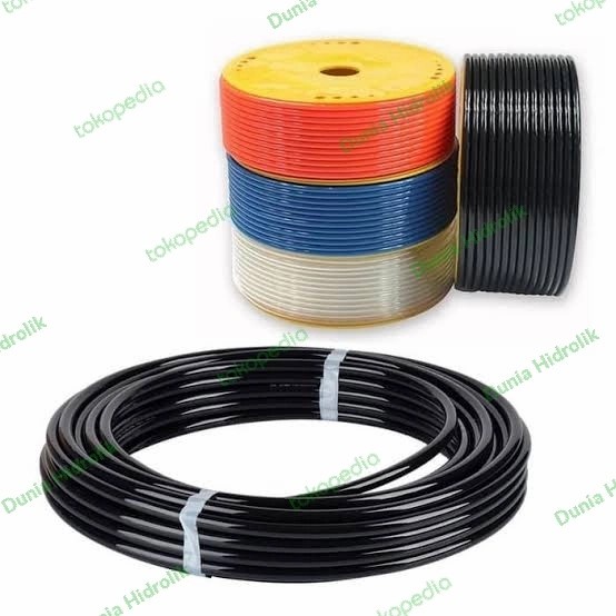 Banyak Dicari Selang Pu 12Mm X 8Mm 1 Roll / Selang Pneumatic