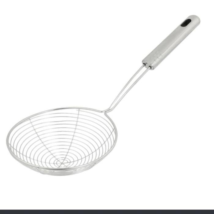 SARINGAN MIE STAINLESS 18CM NOODLE STRAINER SARING MINYAK 18CM MASAK A