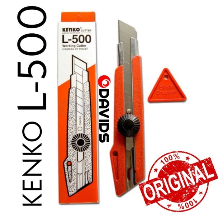 

(Expert) Cutter Pisau Cuter Kater Besar Kenko L500