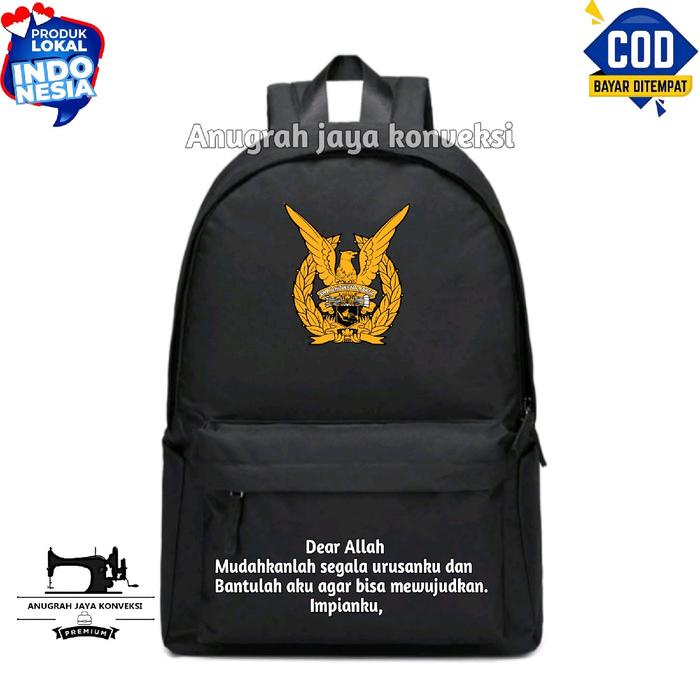 Tas Ransel Akademi Angkatan Udara Tas Taruna Backpack Pria Ransel Laptop Faishion Pria Satin Kuat _