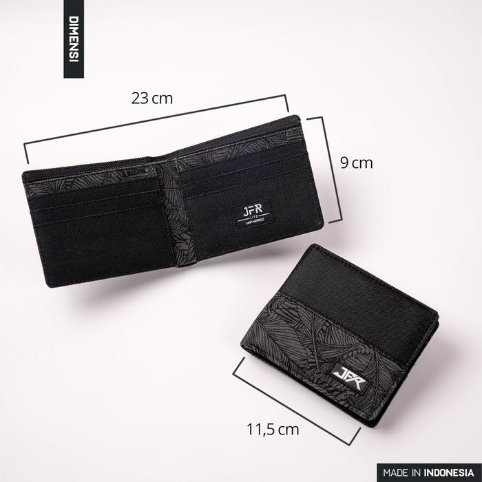 Jfr Neo Wallet - Dompet Pria Bahan Kanvas Army Jp62