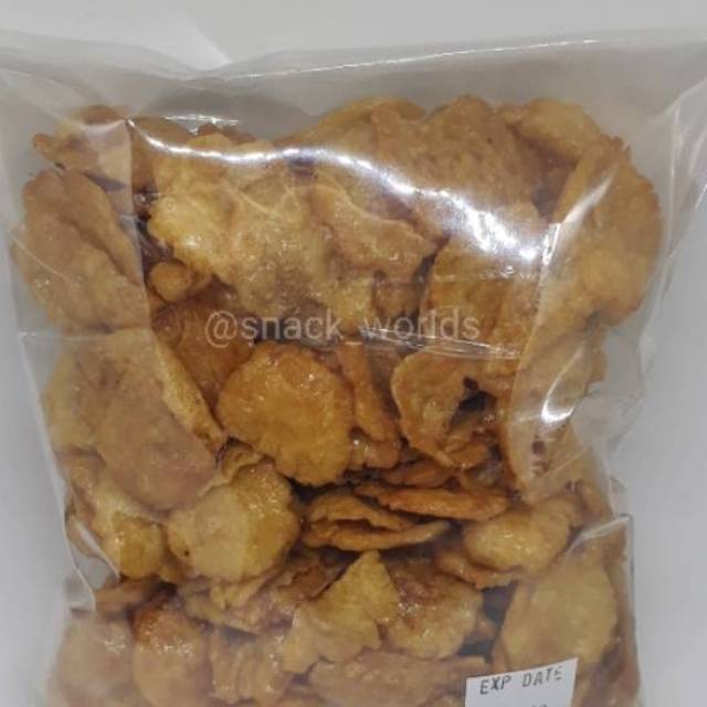 

A 250Gram (1/4Kg) Emping Pedas Manis Utuh ( Balado ) Jakarta
