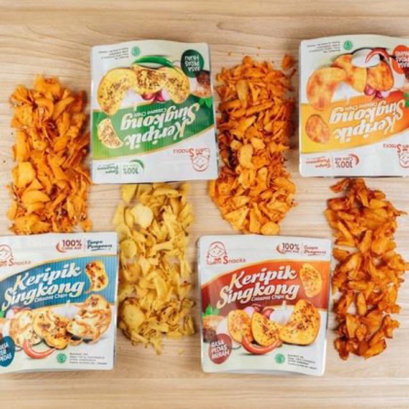 

A Leni Snack Keripik Kentang Potato Chips Leni Snack Keripik Singkong Cassava Chips
