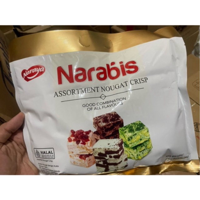 

A Naraya Narabis Assortment Nougat Crisp 200G (Strawberry Matcha Chocolate Cookies Cream)