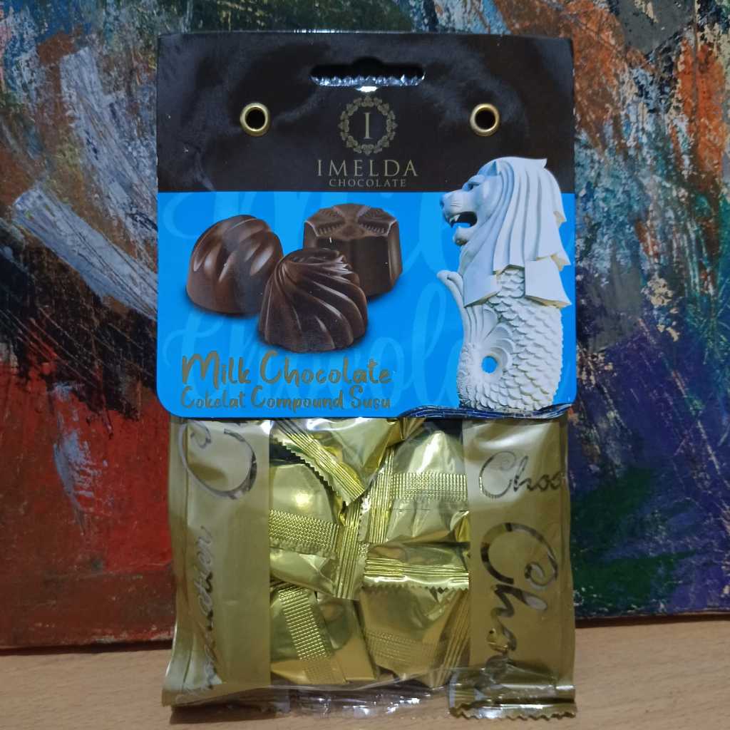 

A Imelda 75Gr Chocolate Gusset Milk Dark Hazelnut Coklat