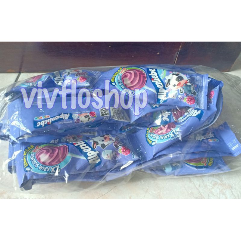 

A Permen Alpenliebe Lollipop Strawberry/ Caramel (Isi 24)