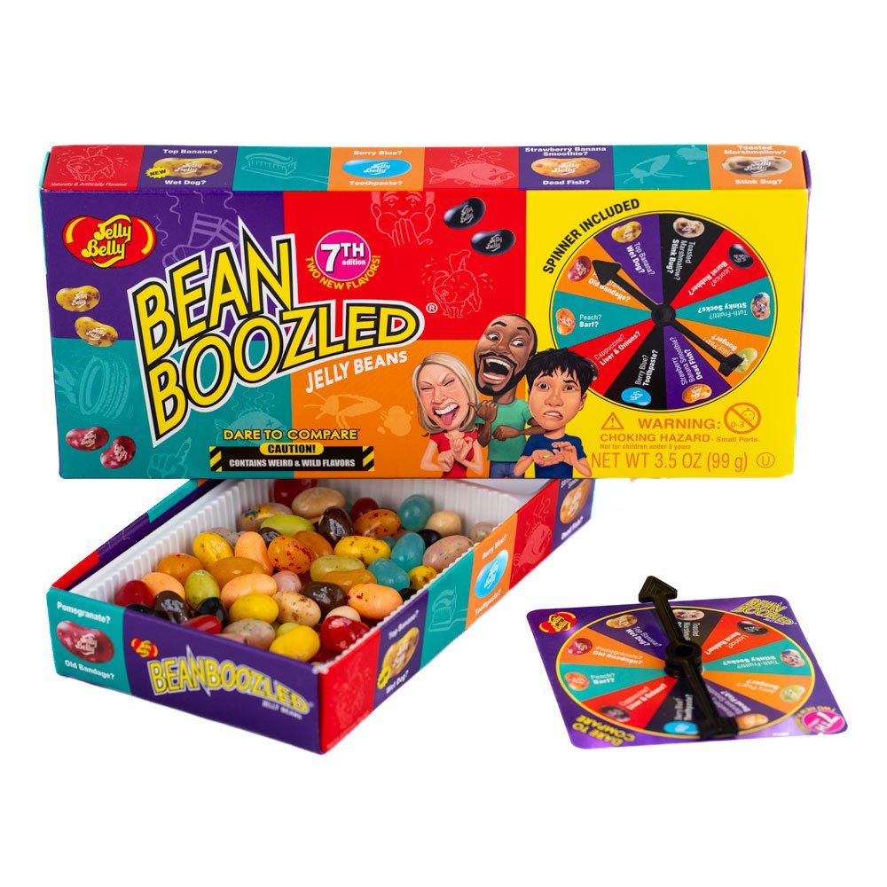 

A Bean Boozled Spinner Jelly Beans Candy 7Th 100Gr