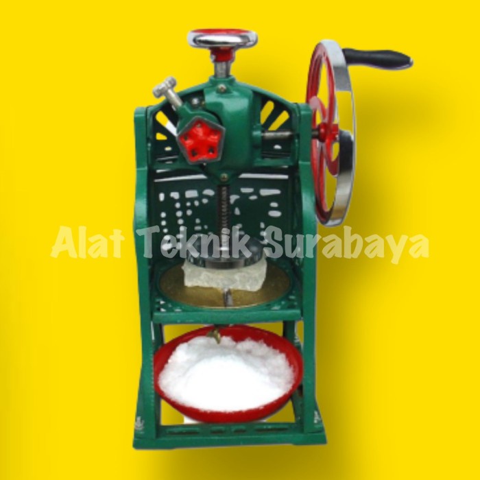 GILINGAN ES SWAN MESIN ALAT SERUTAN PIRING KUNINGAN MANUAL ICE SHAVER