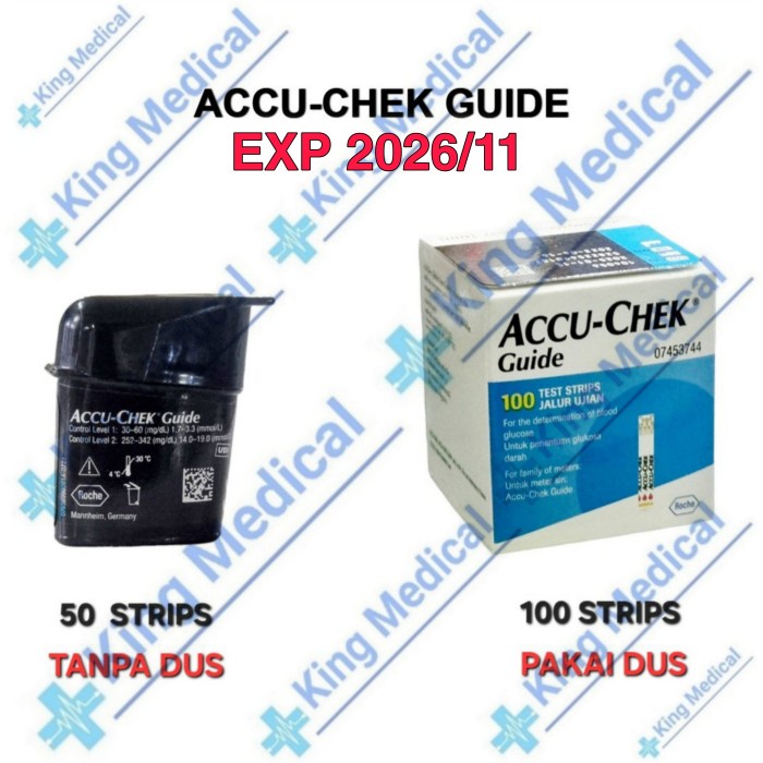 Strip Accu Chek Guide 50 Test Strip/Accu Check Guide Test Strip