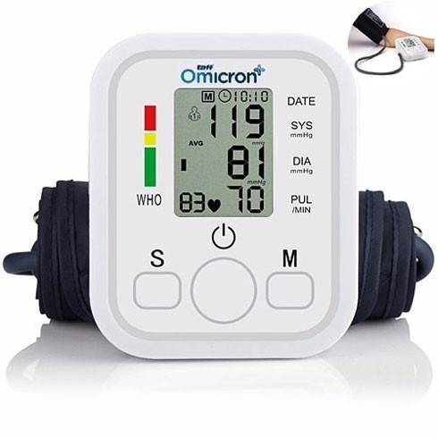 Alat Ukur Tensi Darah Tensimeter Digital Taff Omicron RAK 289 BW3205