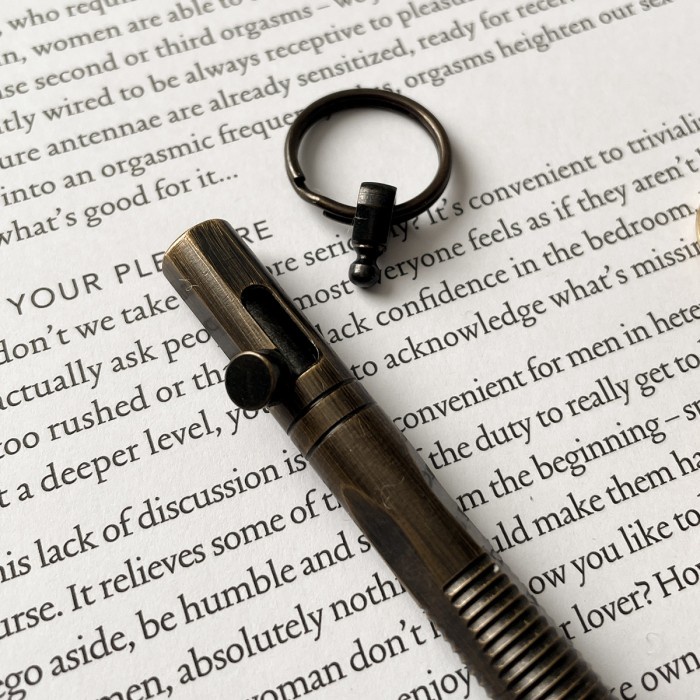 

Termurah Mini - Luxury Mini Brass Pen / Ballpoint / Keychain Pen