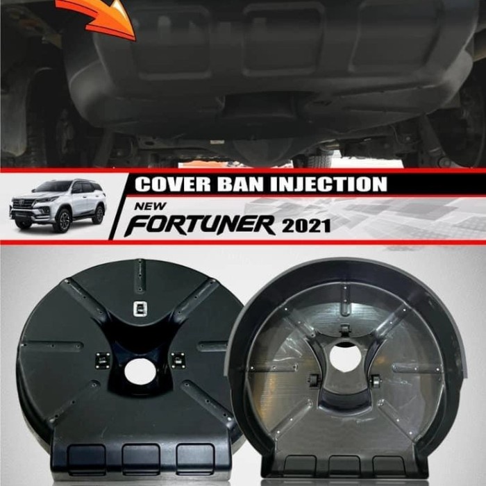 PREMIUM cover ban serep Fortuner facelift tutup ban serep all new Fortuner