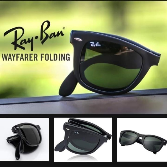 KACAMATA RAY.BAN LIPAT ANTI SILAU PRIA DAN WANITA KEKINIAN