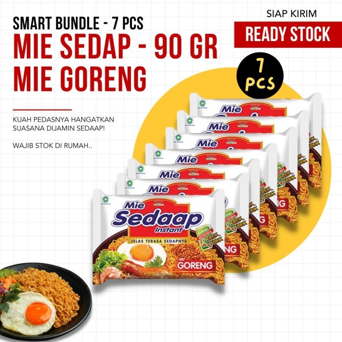 

(TopSeller) Mie Sedap Goreng Original - Bundle 7