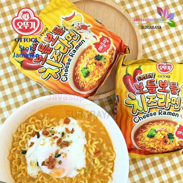 

(TopSeller) Ottogi Spicy Cheese Ramen (Pedas) 111gr
