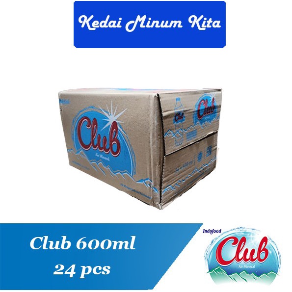 

(TopSeller) Club Mineral Water 600ml Dus (24 botol)