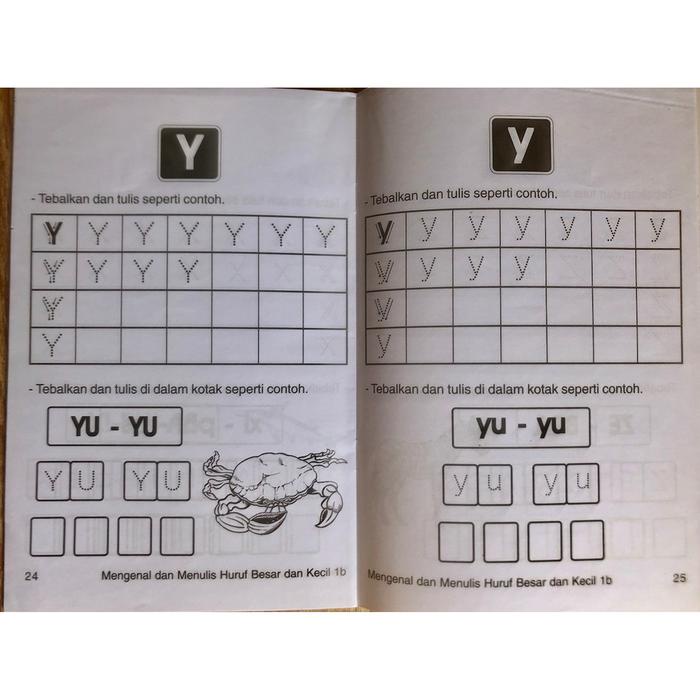 

Buku Tk Belajar Menulis Huruf Besar Dan Huruf Kecil Jilid 1A Dan 1B