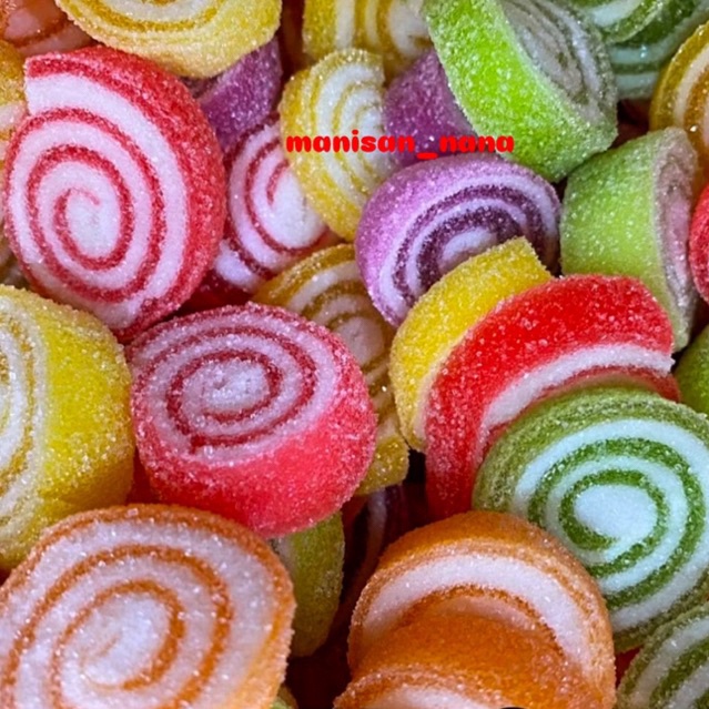 

A Jelly Sandwich / Jelly Roll / Jelly Naraya / Mix (250Gram)
