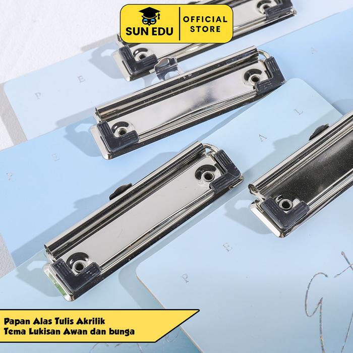 

Papan Jalan Ujian Clipboard Tatakan Kertas Perlengkapan Kantor Dan Sekolah Alas Tulis Lukisan Awan