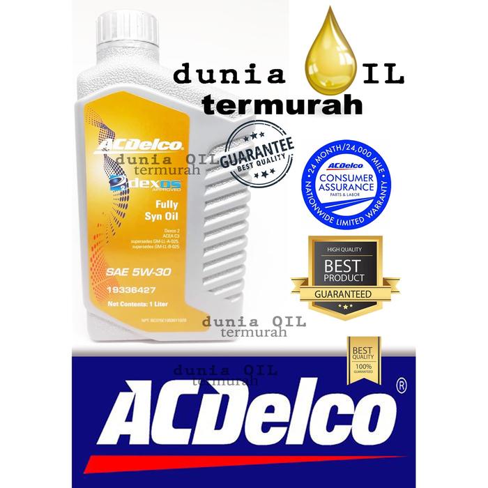 Oli Mesin Ac Delco 5W 30 Dexos 2