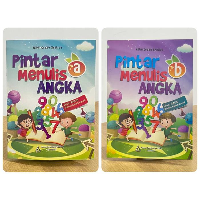 

Buku Belajar Menulis Angka Jilid Paud Tk A & Tk B