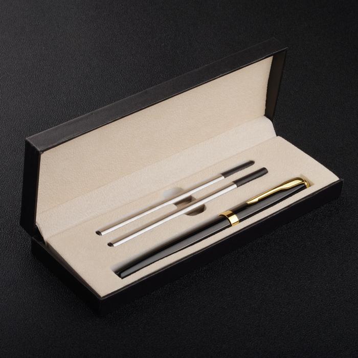 

Pena Logam Kotak Hadiah Pria Wanita Kantor Bisnis Pena Tanda Tangan Dengan 2 Isi Ulang (Hitam) Hitam