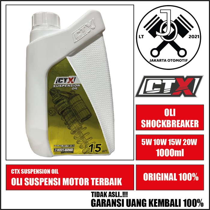CTX SUSPENSION OIL (OLI SHOCK / SHOCKBREAKER) 5W 10W 15W 20W ORIGINAL