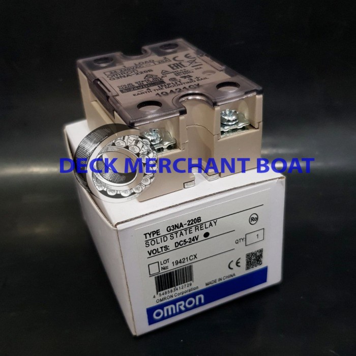 OMRON G3NA-220B SOLID STATE RELAY 24-220VAC 20A