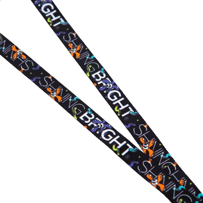 

pintar- Shining Bright Funney Lanyard - Black