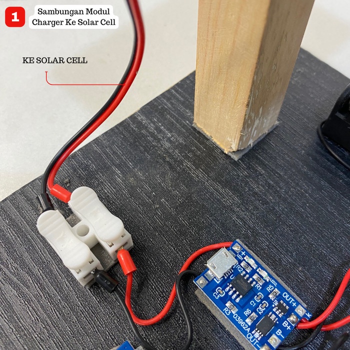 Kit edukasi solar cell solar panel solar energy PLTS