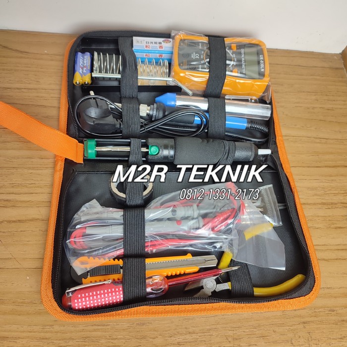 Toolkit Electronik Set Lengkap Toolkit Electrical Tool Kit Set Lengkap
