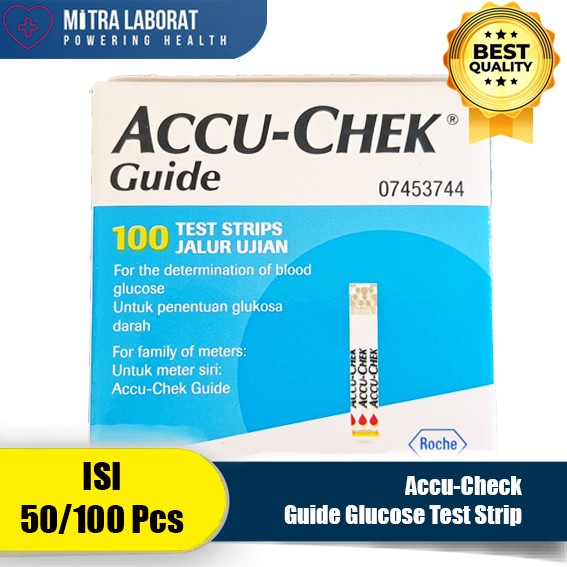 Accu check guide 50 - Accu-Check Guide strip isi 50 - Isi 100