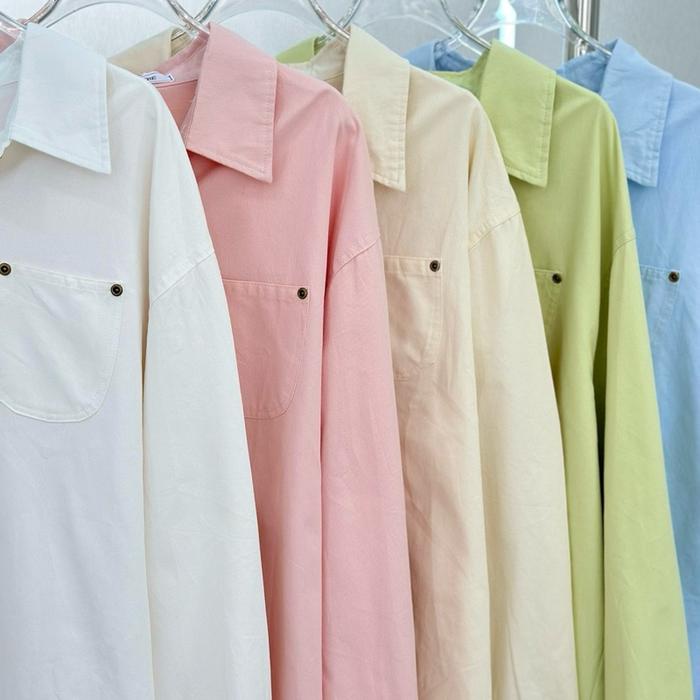 VIVORIE PREMIUM AT 2000 DIANA COTTON DENIM SHIRT