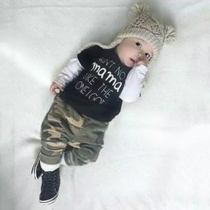 baju bayi army