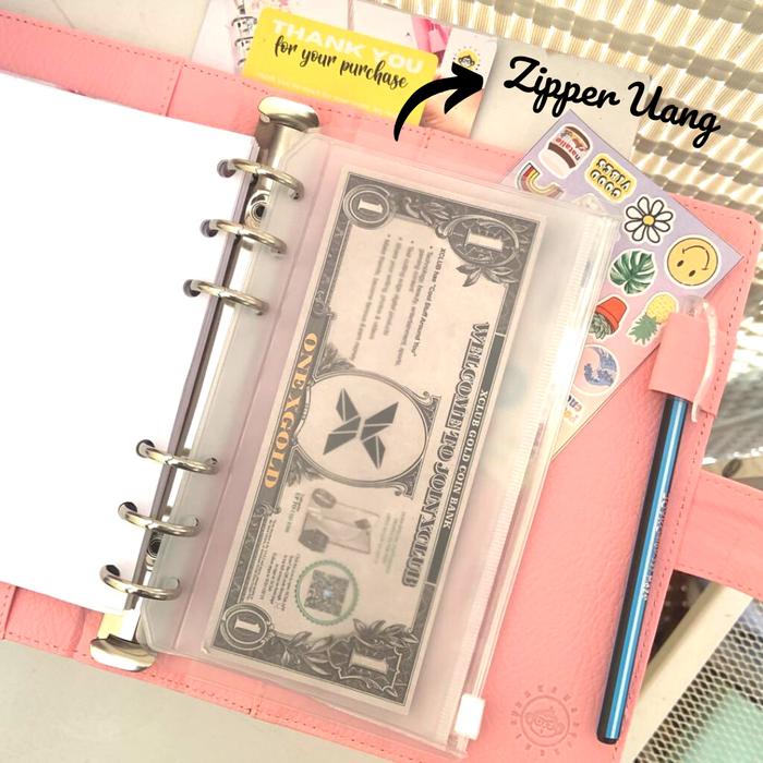 

pintar- Binder Nabung A6 Paket Kombo Warna Polos Special A6 6 Ring