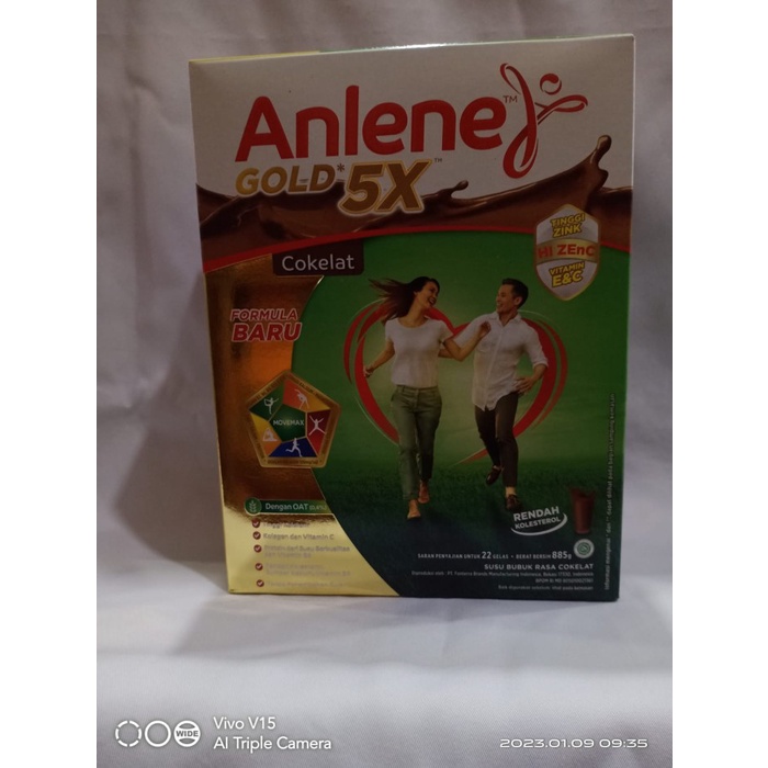

BARANG TERLARIS Anlene Gold Coklat, 900gr