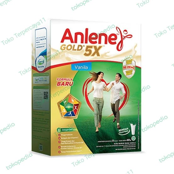 

BARANG TERLARIS Anlene gold 5x vanilla box 885gr lsusu dewasasusu lansiasusu bubuk