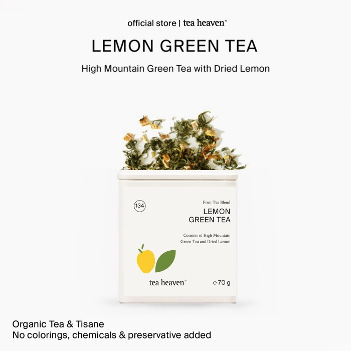 

Green Tea Lemon Teh Hijau Premium Cafe Artisan Tea Citrus