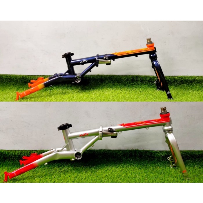 FRAME SEPEDA LIPAT FOLDING ARC IZI 16 CHROMOLY MODEL FNHON GUST