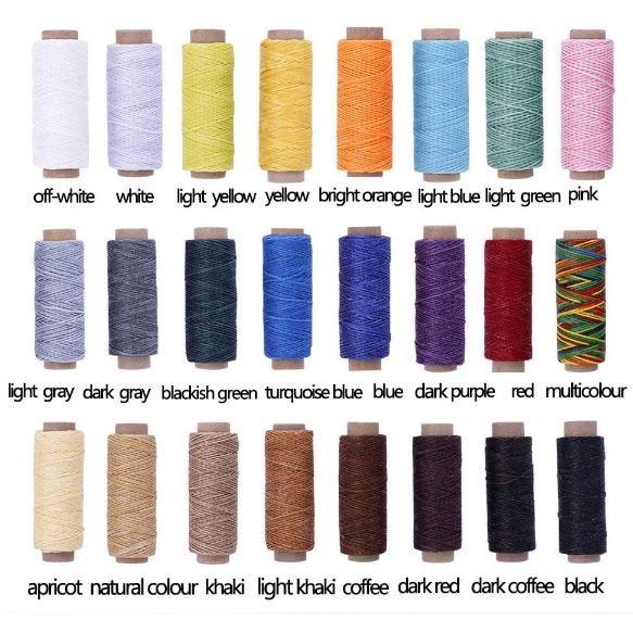 

Colorful Leather Threader - Benang Jahit Bahan Kulit (50m)
