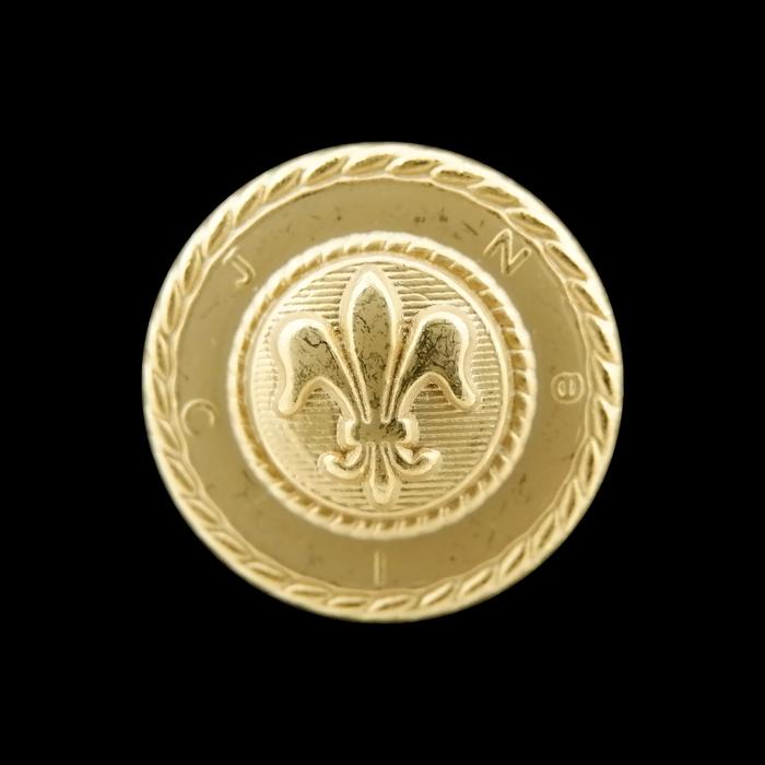 

Torenda kancing Jas Big Motive clasic circle Gold 21mm /Pcs