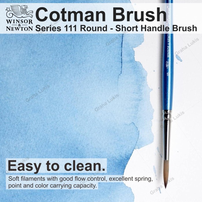 

pintar- COTMAN Brush Series 111 Round - Short Handle Brush