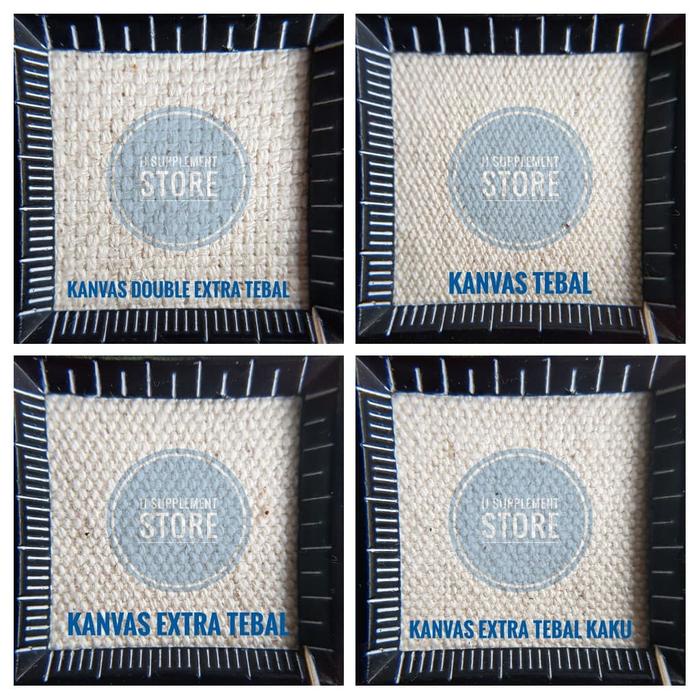 

pintar- Sample Kain Kanvas 20x20cm Yang Dijual Di IJ Supplement Store